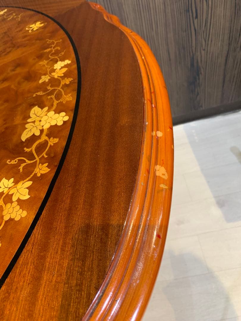 S*H様 アンティーク　イタリア　丸テーブル　カフェテーブル