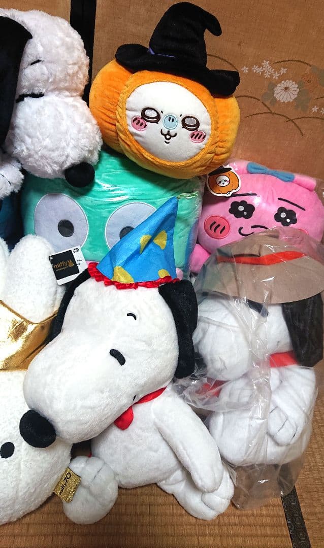 週末セール！！ちいかわミッフィースヌーピーハンギョドントム等まとめ売りセット