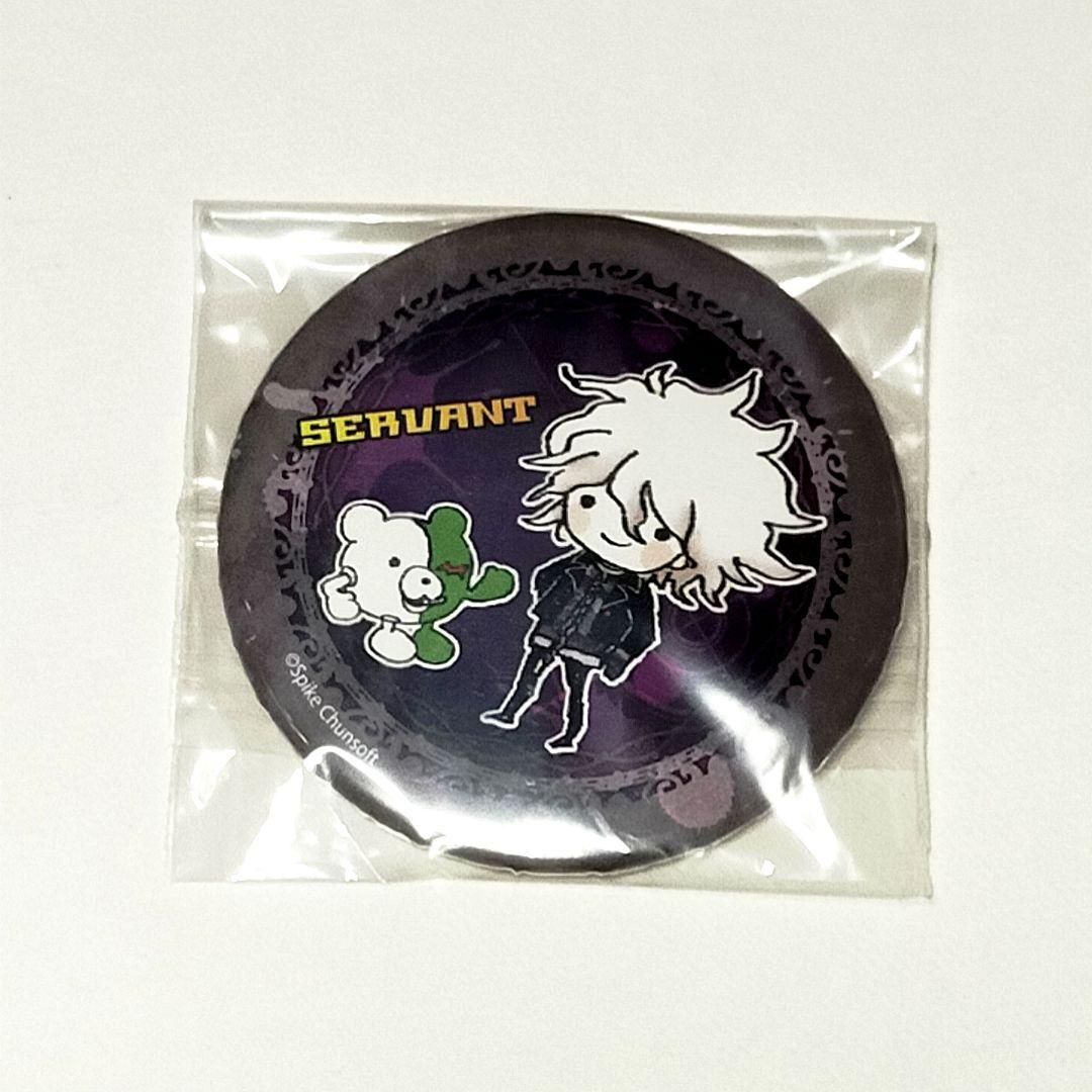 ダンガンロンパ 絶対絶望少女 グラフアート 初版 缶バッジ モノックマン 狛枝