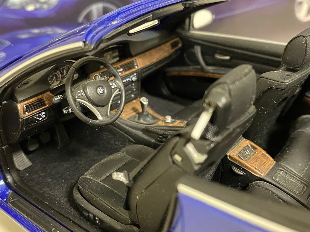 KYOSHO 1:18 BMW 335i Convertible ブルー