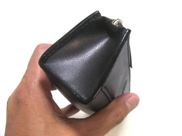 栃木レザー 本革 ペンケース 筆箱 大容量 定規入る 黒 日本製