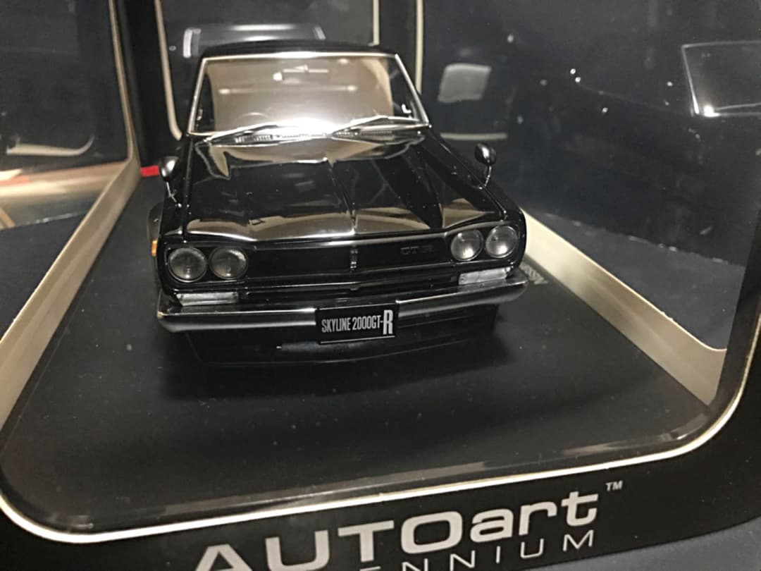 オートアート 1/18 GT-R KPGC10 ブラック チューンドバージョン