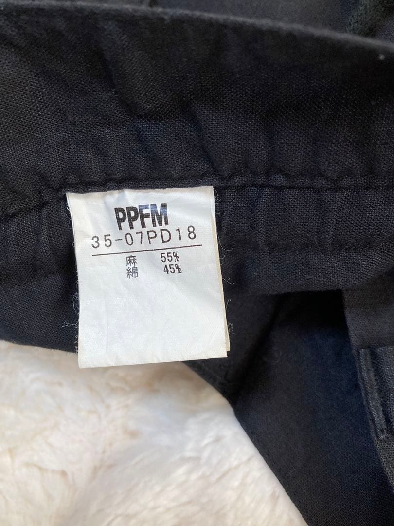 希少‼️ 入手困難　Y2K 本物 PPFM 黒 サルエルパンツ