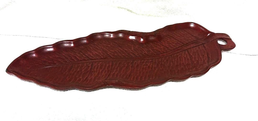 煎茶盆芭蕉葉型 盆A461