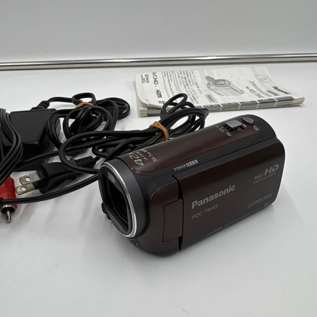 【動作確認済】Panasonic パナソニック HDC-TM45 ビデオカメラ
