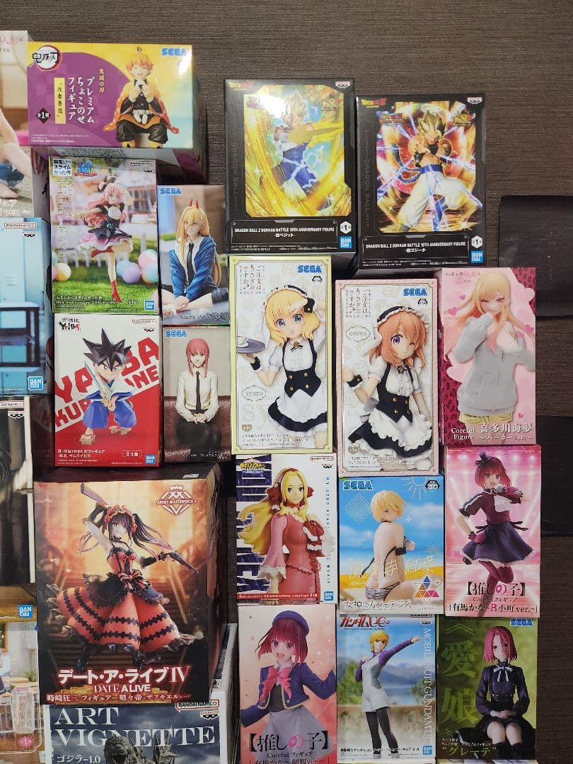 未開封フィギュア48個美少女系コミック系 ドラゴンボール ジークアク ホロライブ