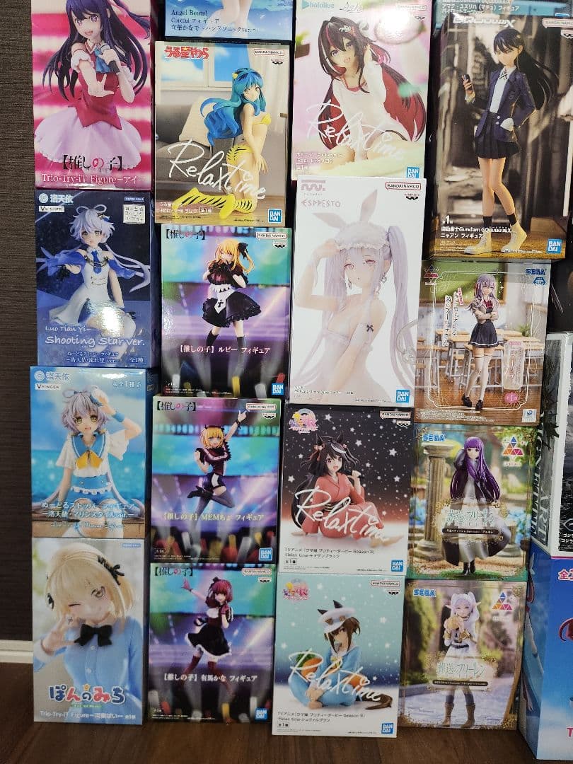 未開封フィギュア48個美少女系コミック系 ドラゴンボール ジークアク ホロライブ