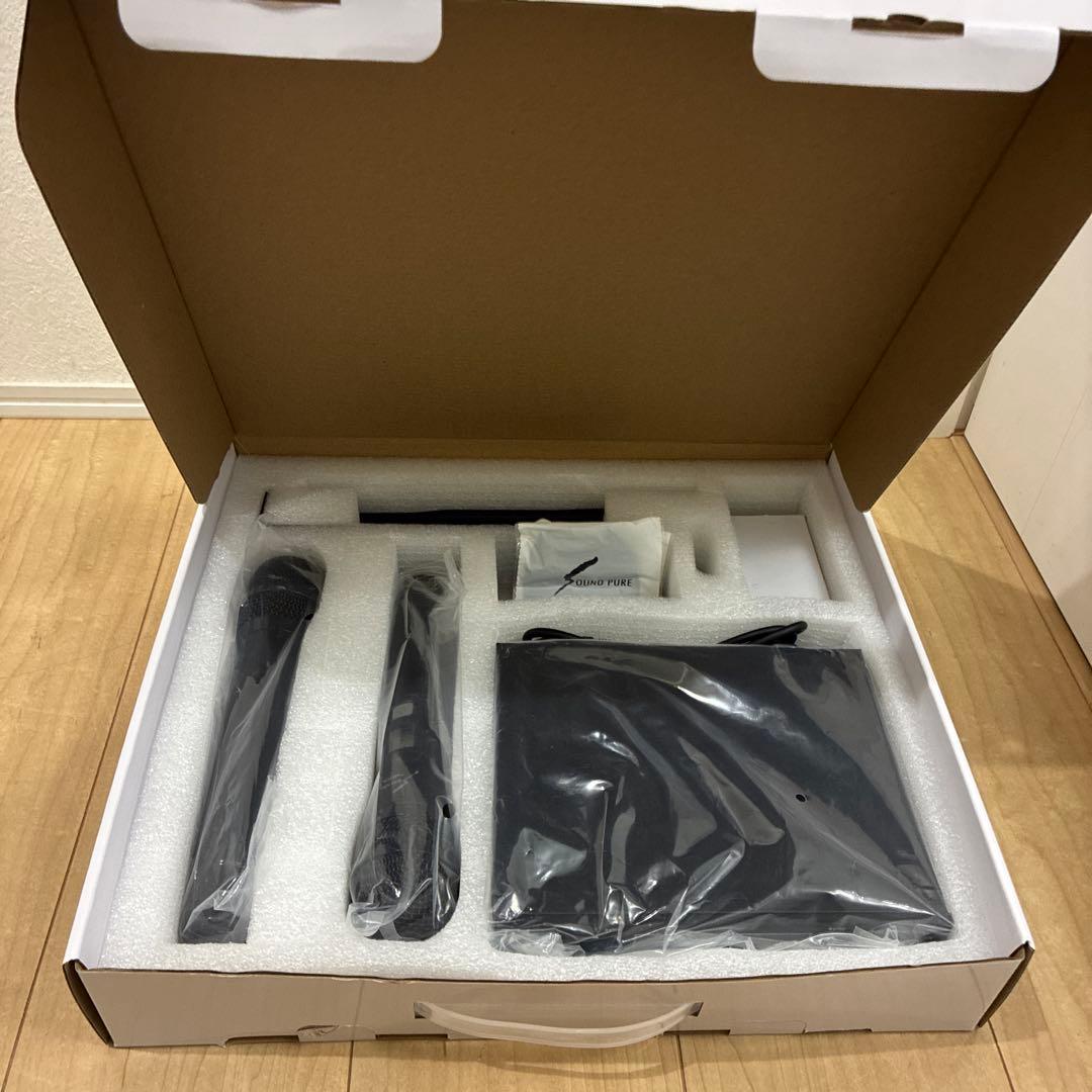 SOUNDPURE 8011IIマイク2本受信機 ワイヤレスマイクセット中古美品
