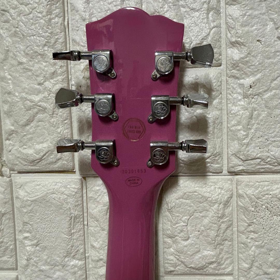 Gypsy Rose ピンク ラメ レスポール ジプシーローズ エレキギター