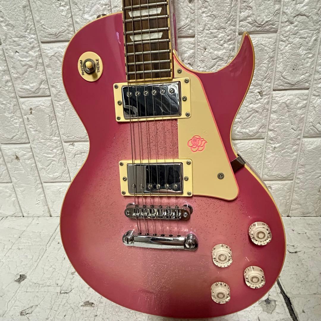 Gypsy Rose ピンク ラメ レスポール ジプシーローズ エレキギター