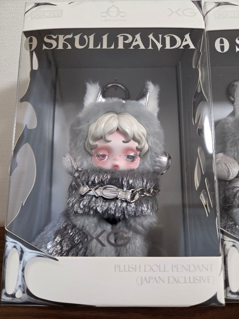【正規品】スカルパンダ×XG ぬいぐるみペンダント 日本限定 2体セット