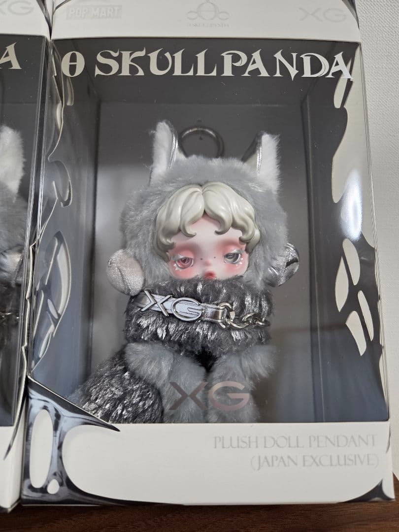 【正規品】スカルパンダ×XG ぬいぐるみペンダント 日本限定 2体セット