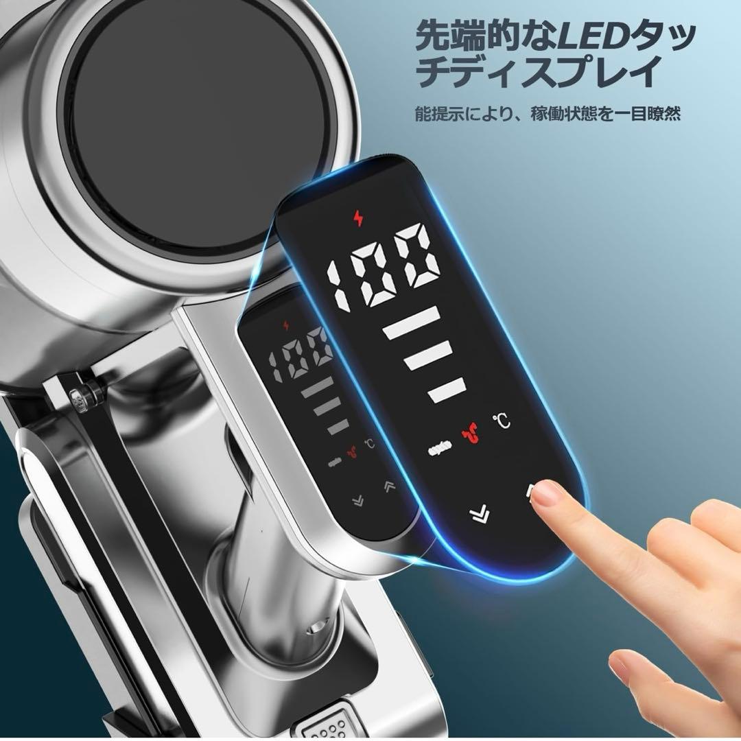 コードレス掃除機 軽量 サイクロン式 700Ｗ ハイパワー