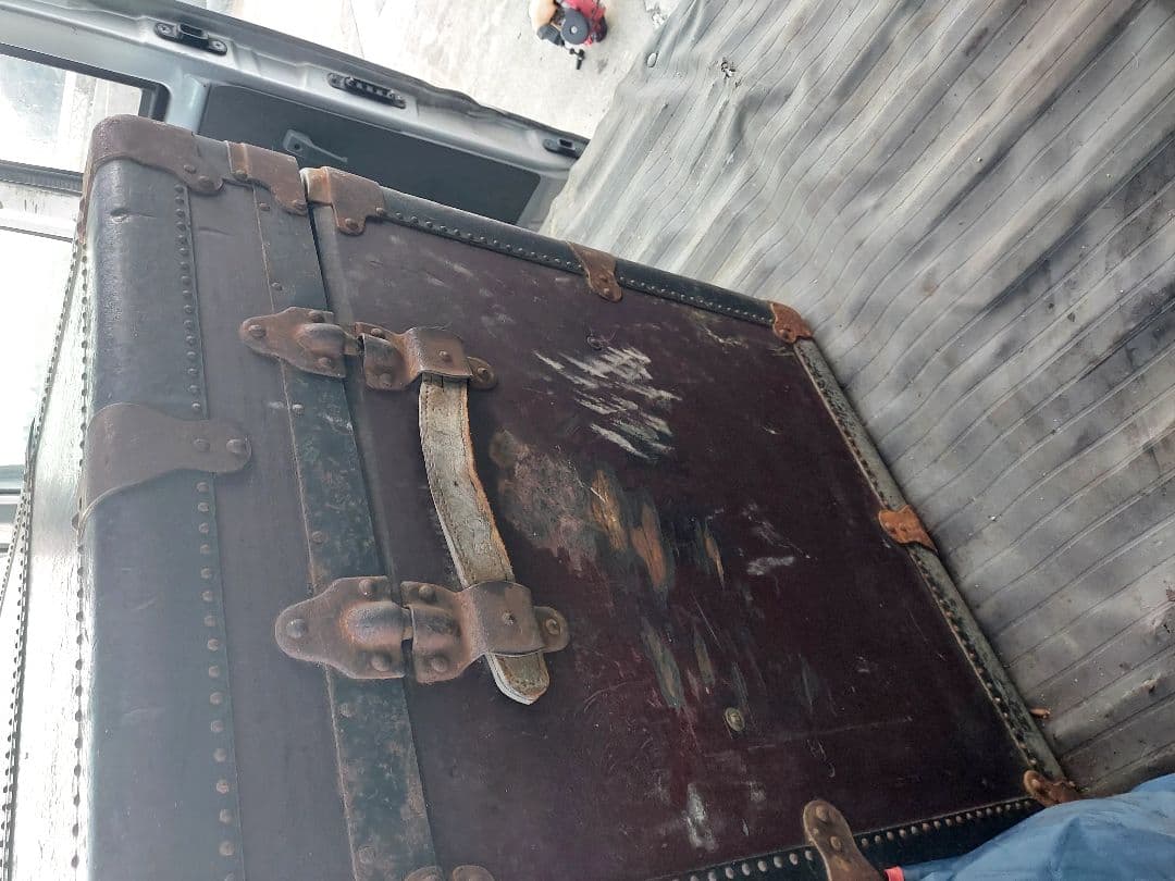 100年以上前の船舶トランク 当時もの