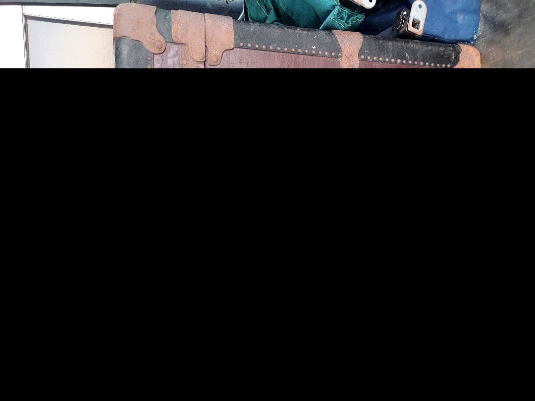 100年以上前の船舶トランク 当時もの