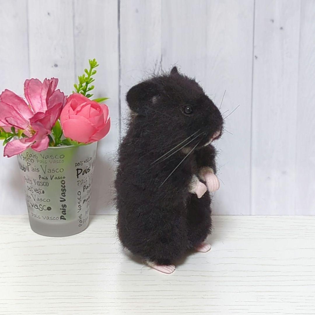 370 sorio 羊毛フェルト ハムスター