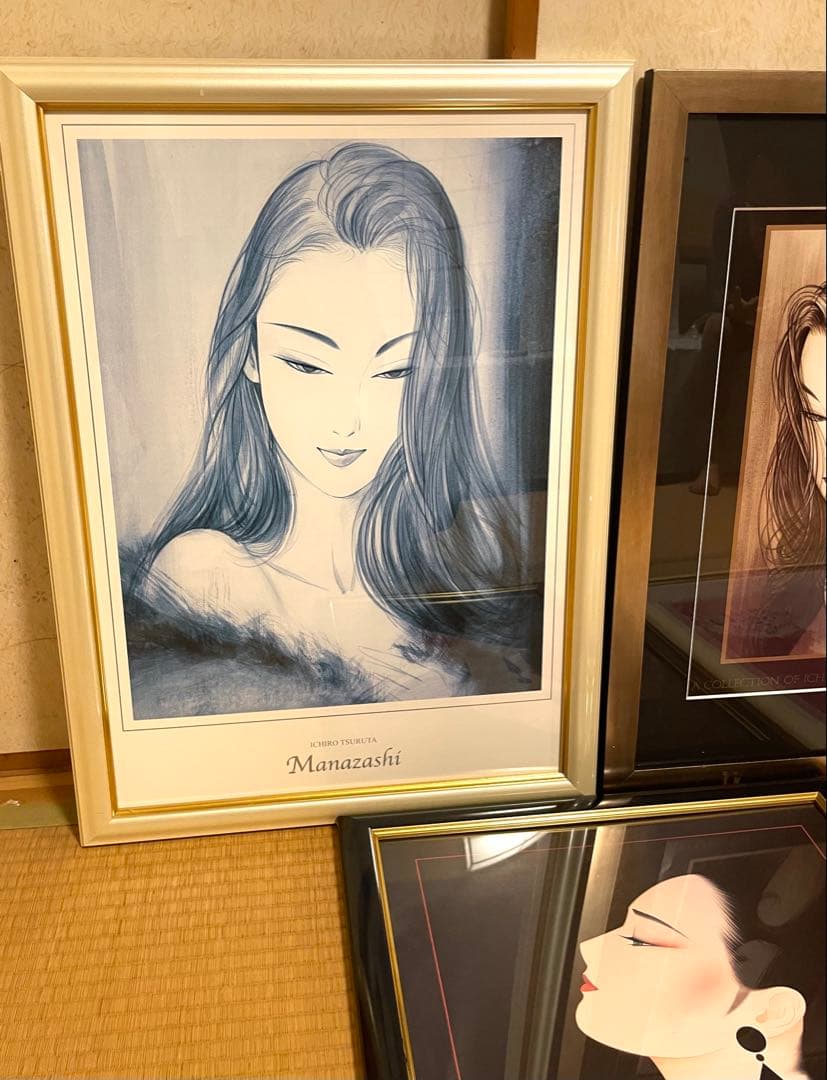 ●送料込み 鶴田一郎 アートポスター 5点まとめ●