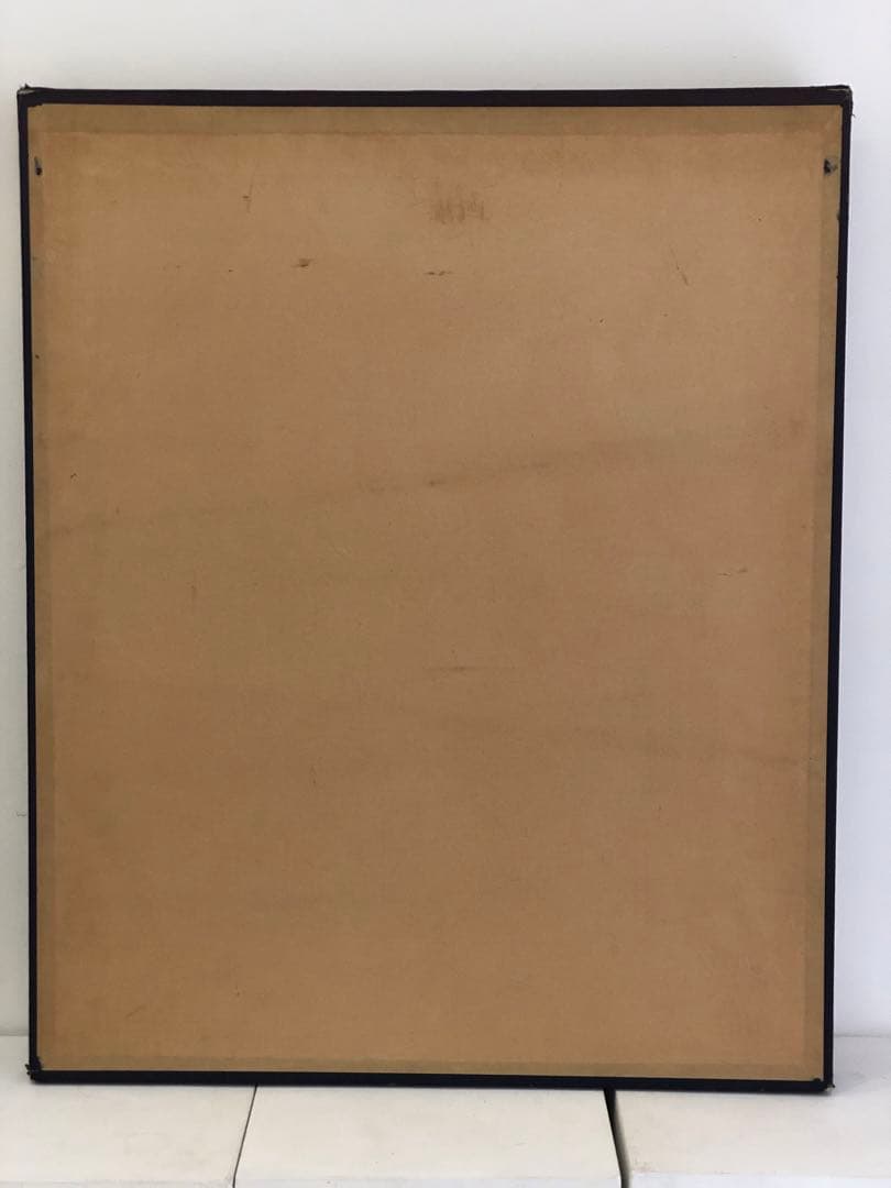 梅村龍三郎作　薔薇図　エジション付き　仕覆共箱付き　洋画家