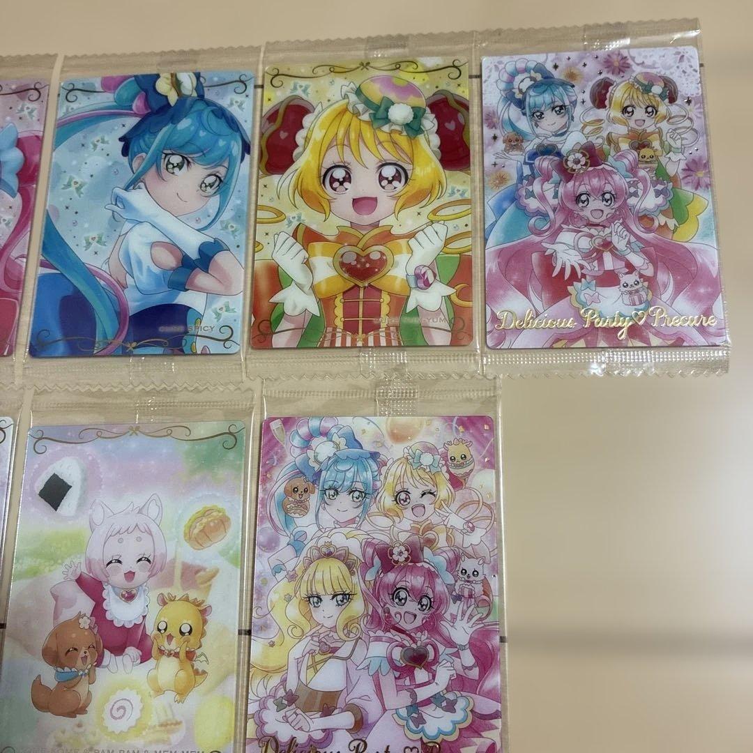 新品未開封 デリシャスパーティプリキュア ウエハース カード 22枚セット
