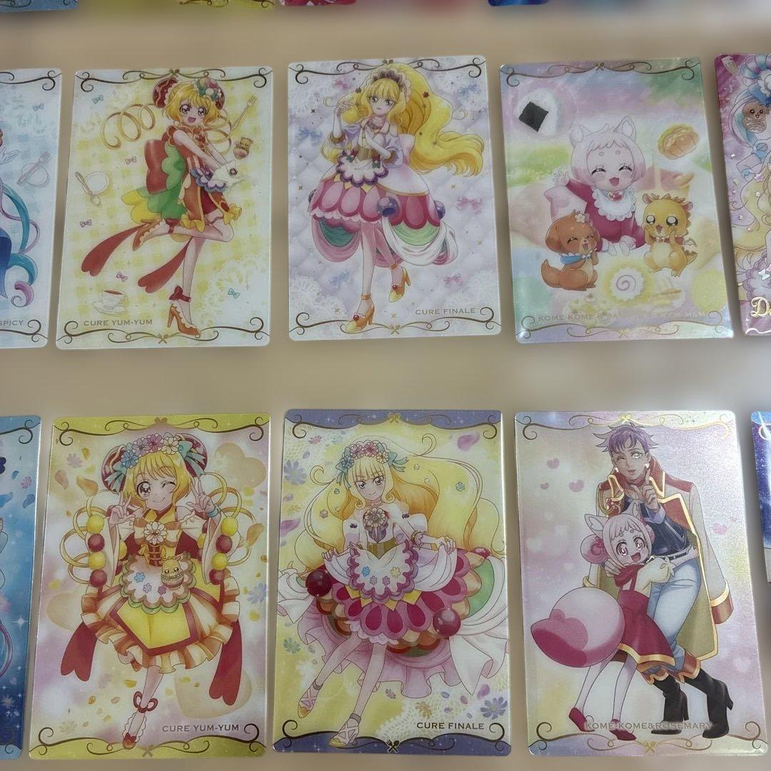 新品未開封 デリシャスパーティプリキュア ウエハース カード 22枚セット