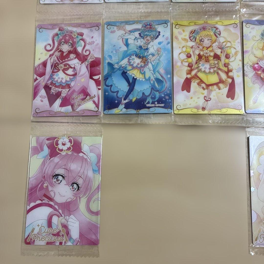 新品未開封 デリシャスパーティプリキュア ウエハース カード 22枚セット
