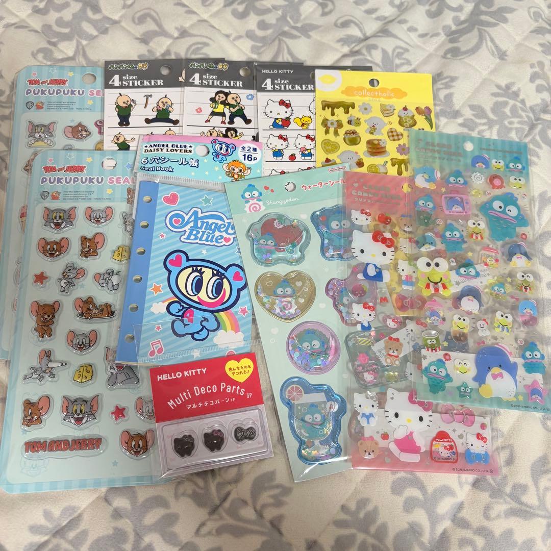 ボンボンドロップシール シール まとめ売り 100枚以上 ステッカー おはじき
