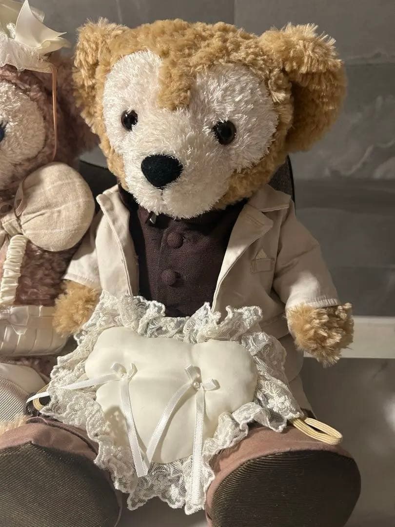 【美品】ダッフィー＆シェリーメイ＊キャナリークロージング（ウェディング）