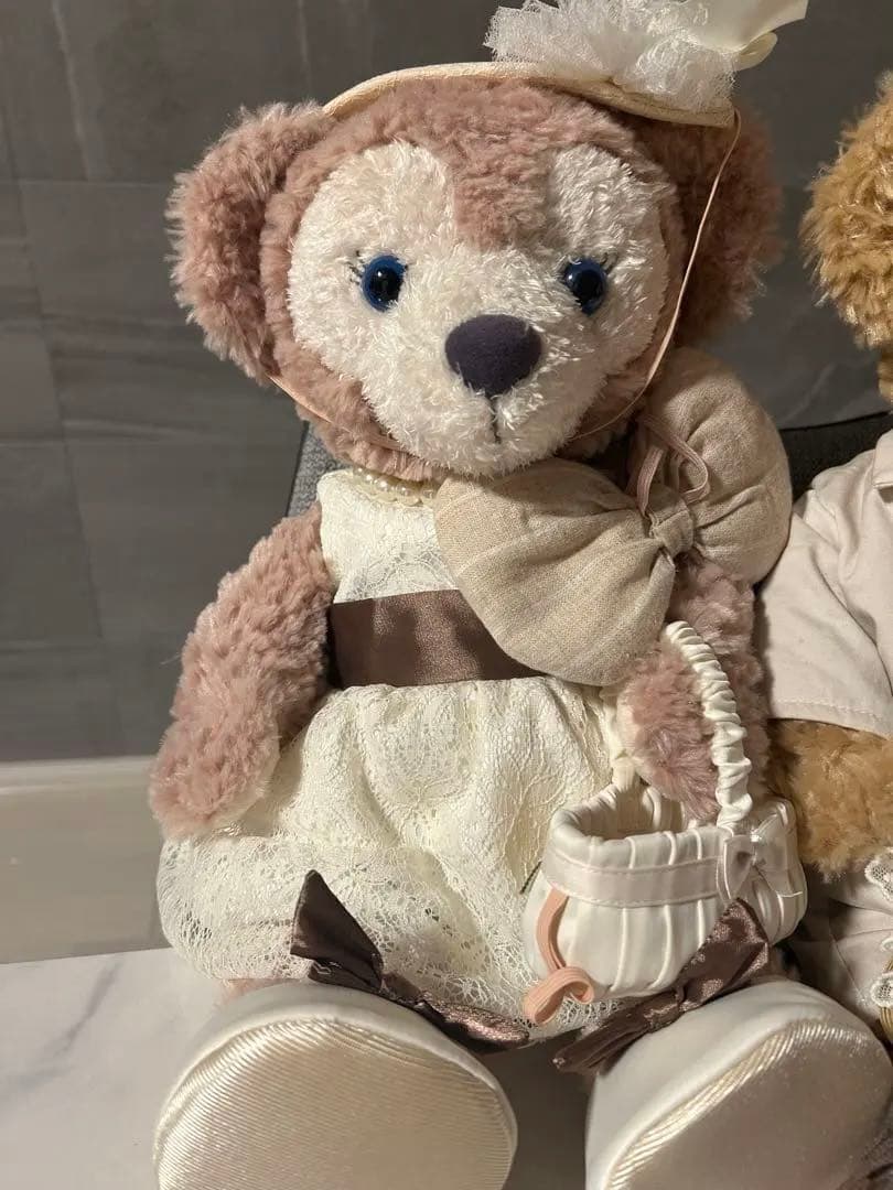 【美品】ダッフィー＆シェリーメイ＊キャナリークロージング（ウェディング）