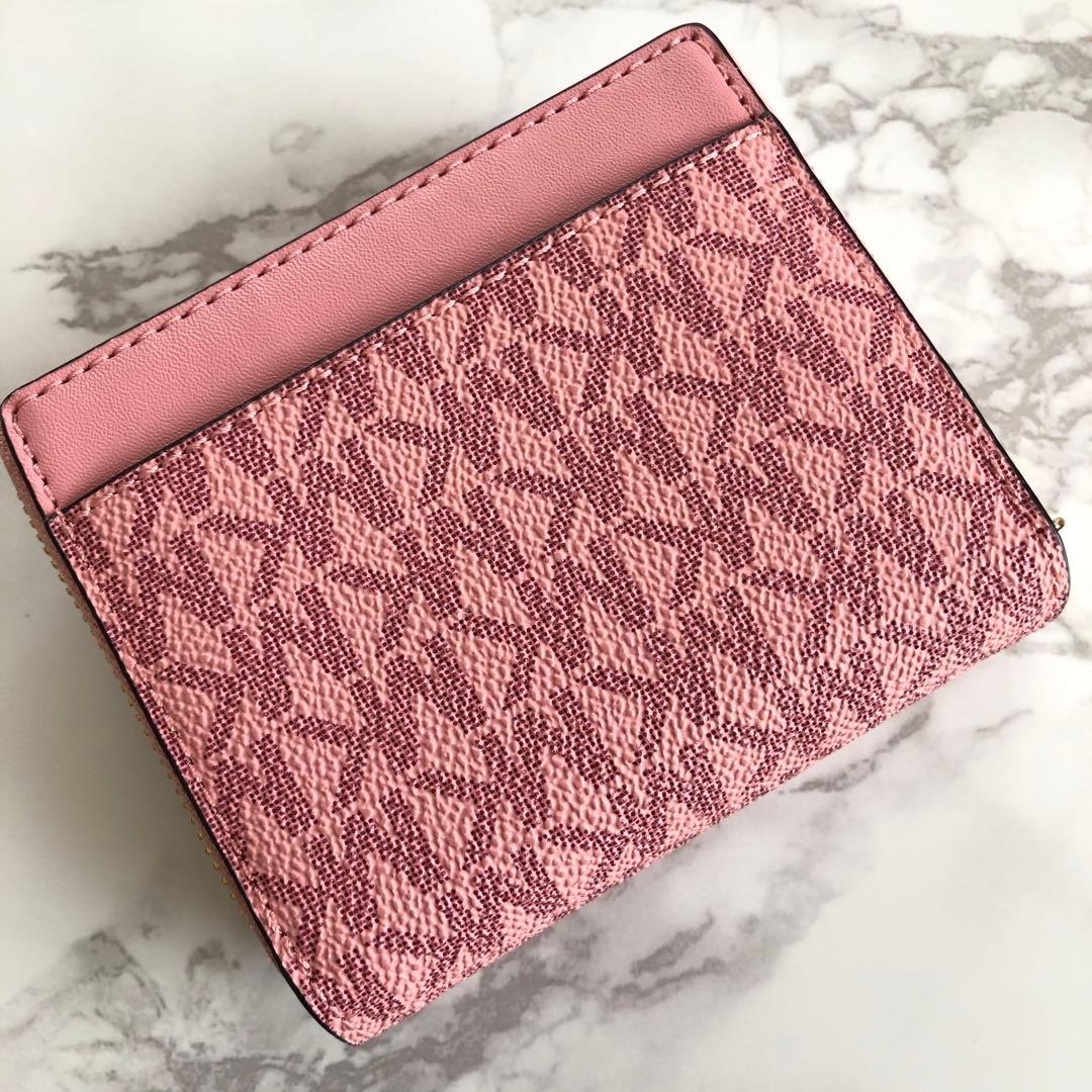 新品未使用 マイケルコース 折り財布 ピンク 2つ折り MICHAEL KORS