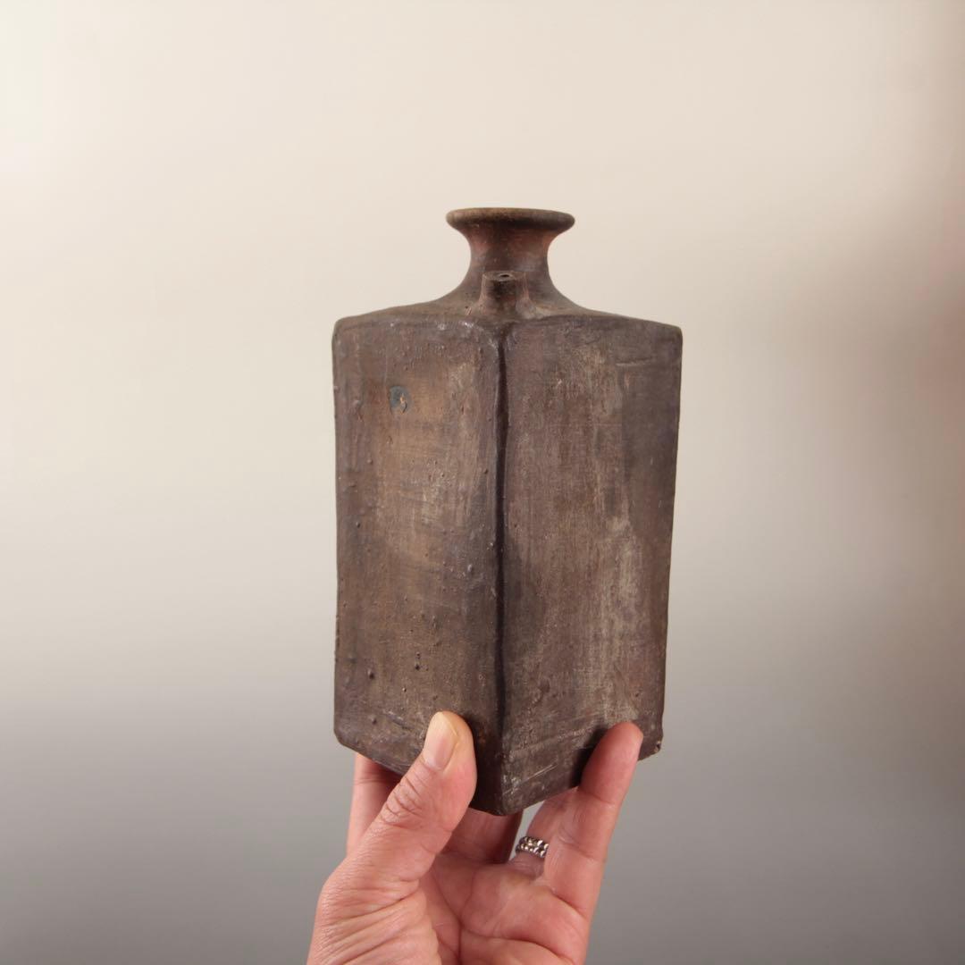 角徳利 徳利 酒器 四方形徳利 古道具 アンティーク 四方形 酒器 酒注