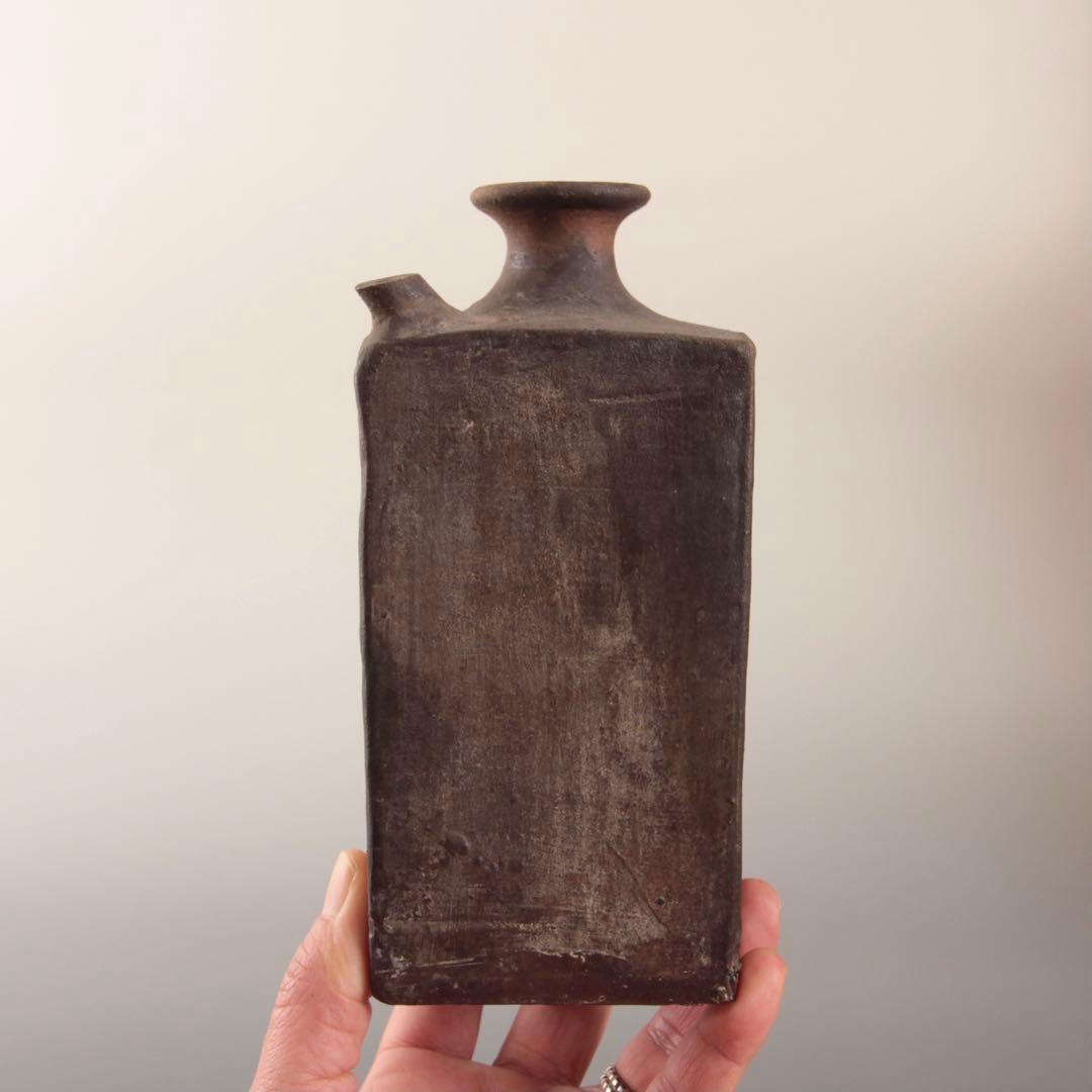 角徳利 徳利 酒器 四方形徳利 古道具 アンティーク 四方形 酒器 酒注