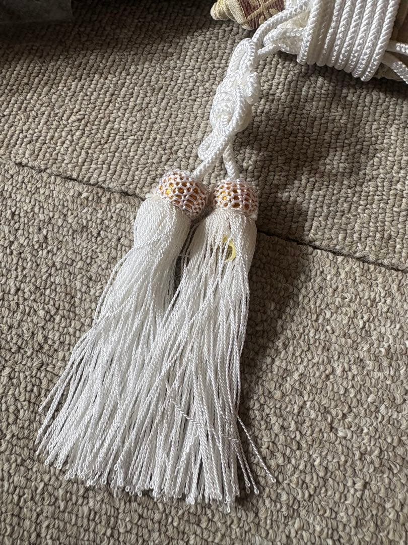 七五三　5歳男児　着物　セット　鷲　鷹　宝船　白ゴールド黒　伴商店