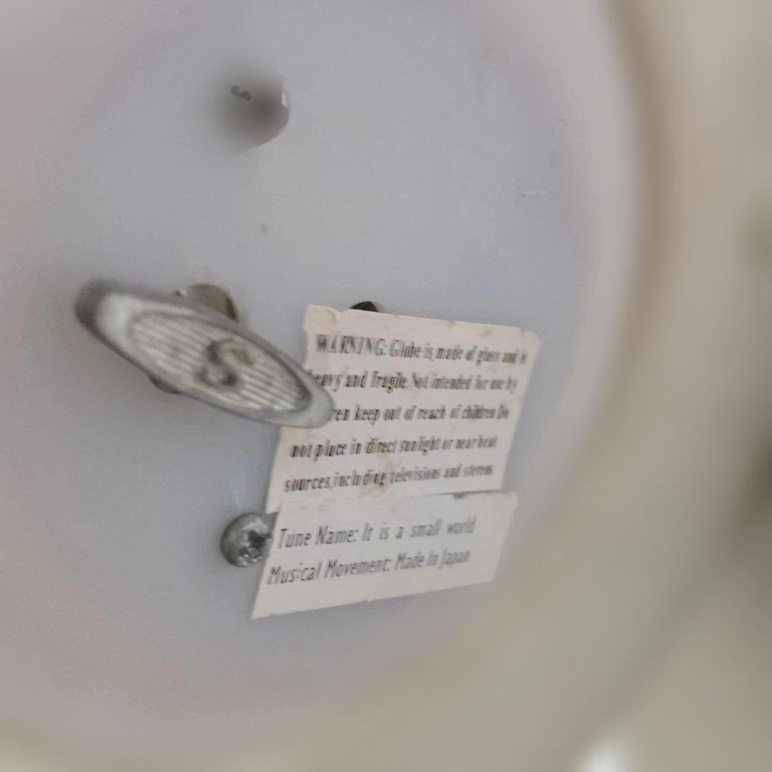 希少　限定　ウォルトディズニーワールド 25周年限定　スノードーム　オルゴール付