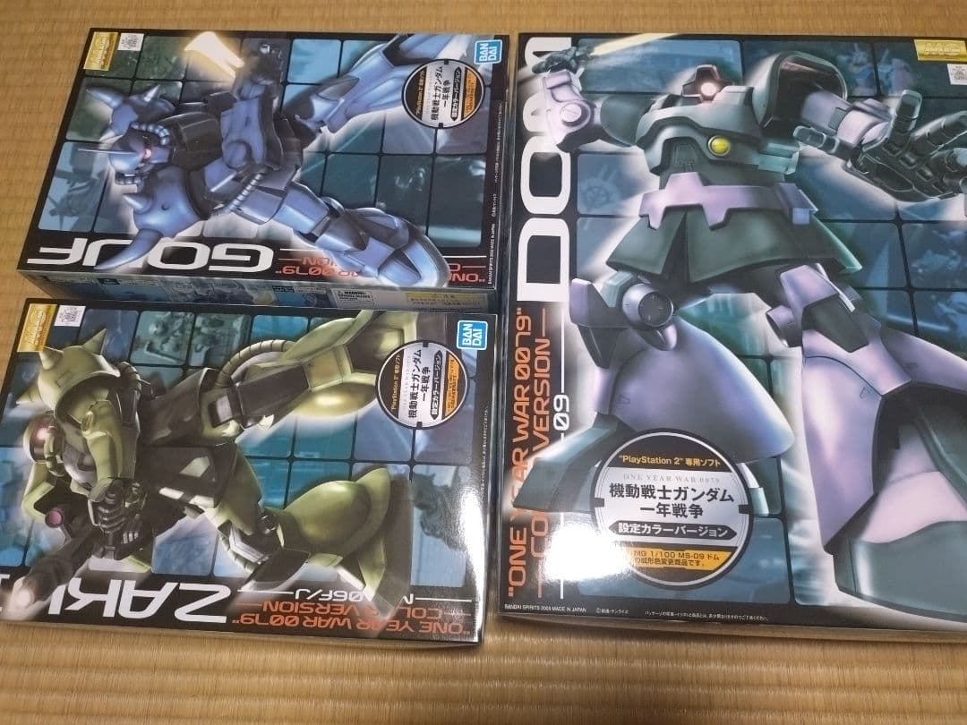 バンダイ MG ザクII ドム グフ OYW3点セット