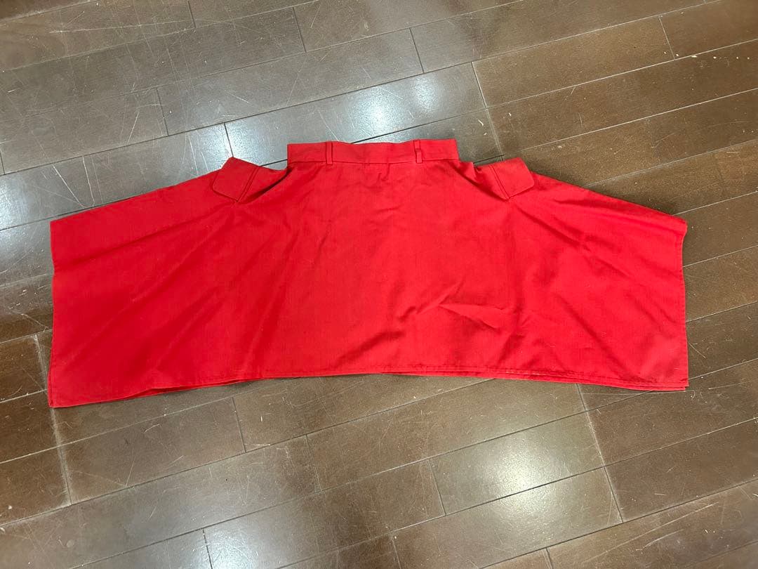 Jean Paul Gaultier フレアスカート 42 レッド