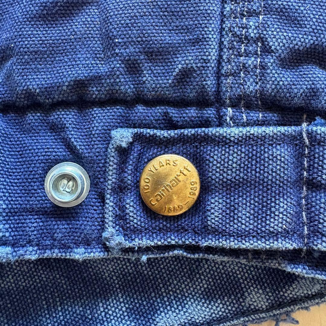 Carhartt 100周年記念 デトロイトジャケット ネイビー 38 Sサイズ