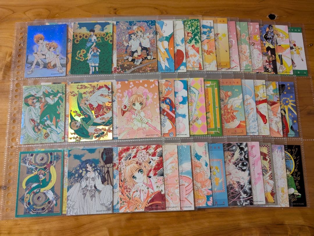 カードキャプターさくら　原作版　昔　カード　さくらカード　クロウカード　トレカ