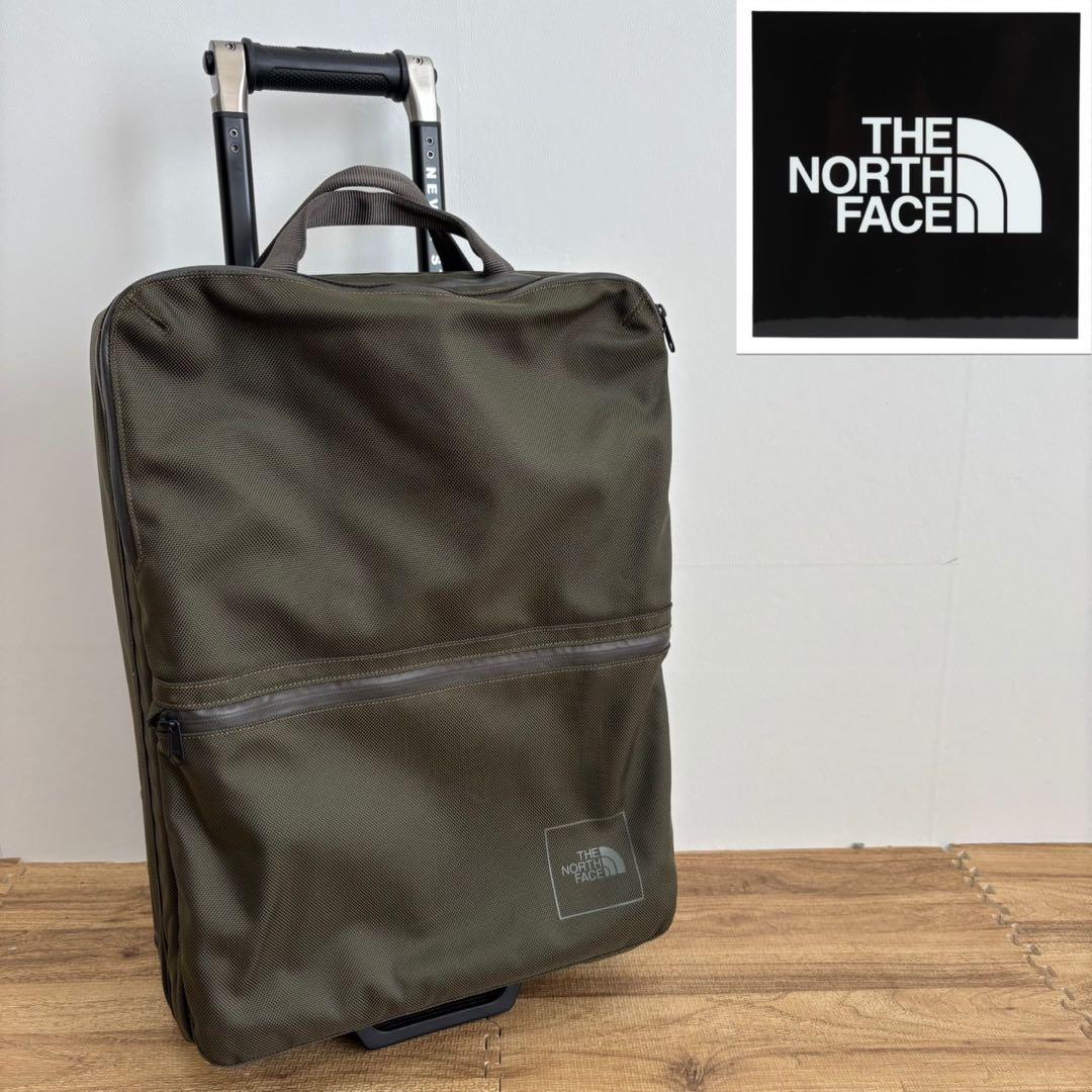 美品　ノースフェイス　シャトルローラー　キャリーバッグ　2輪　機内持込 ハンドル