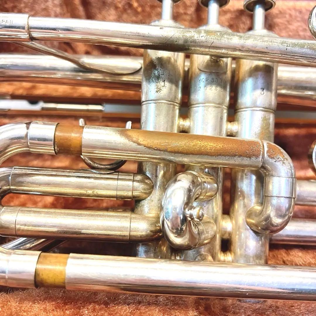 【訳あり品】　YAMAHA YCR3330S コルネット　ヤマハ