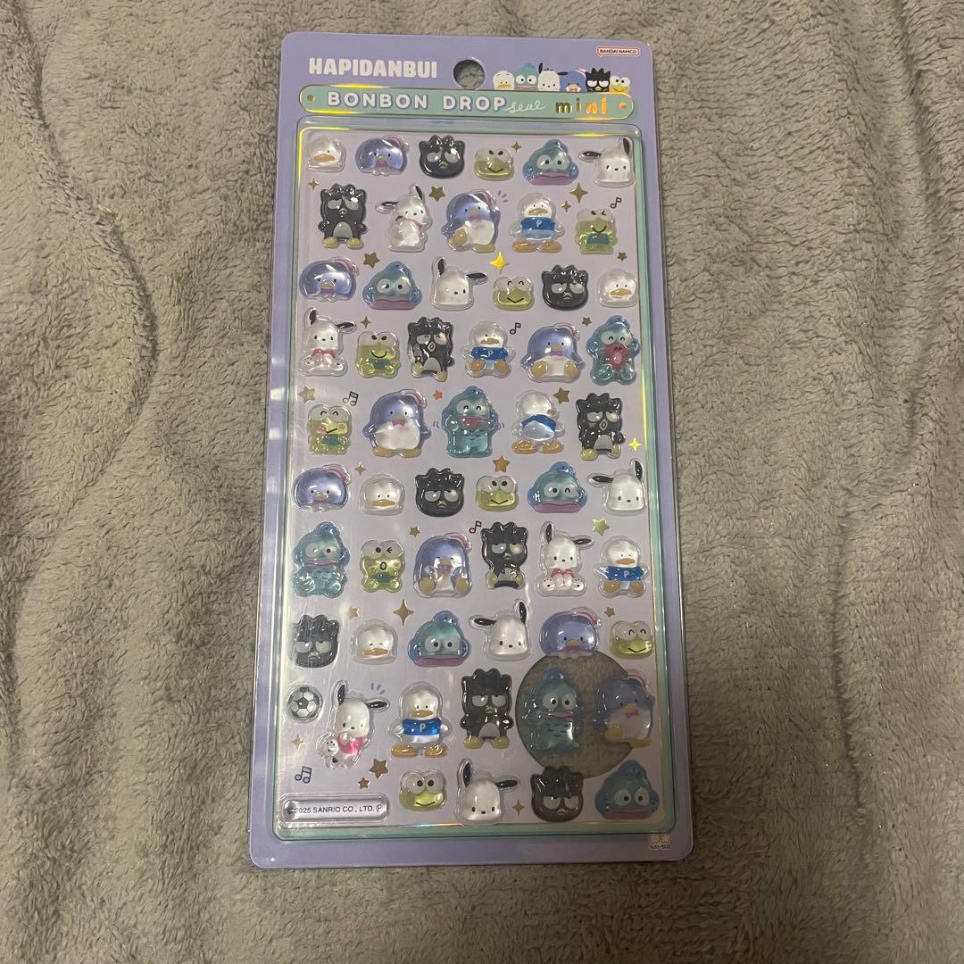 【国内正規品】　ボンボンドロップシール　ミニ　サンリオ　8種セット