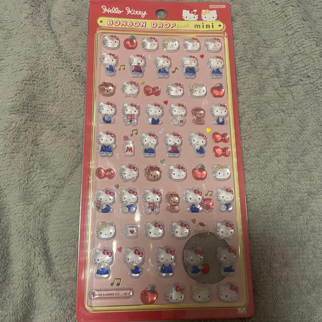 【国内正規品】　ボンボンドロップシール　ミニ　サンリオ　8種セット