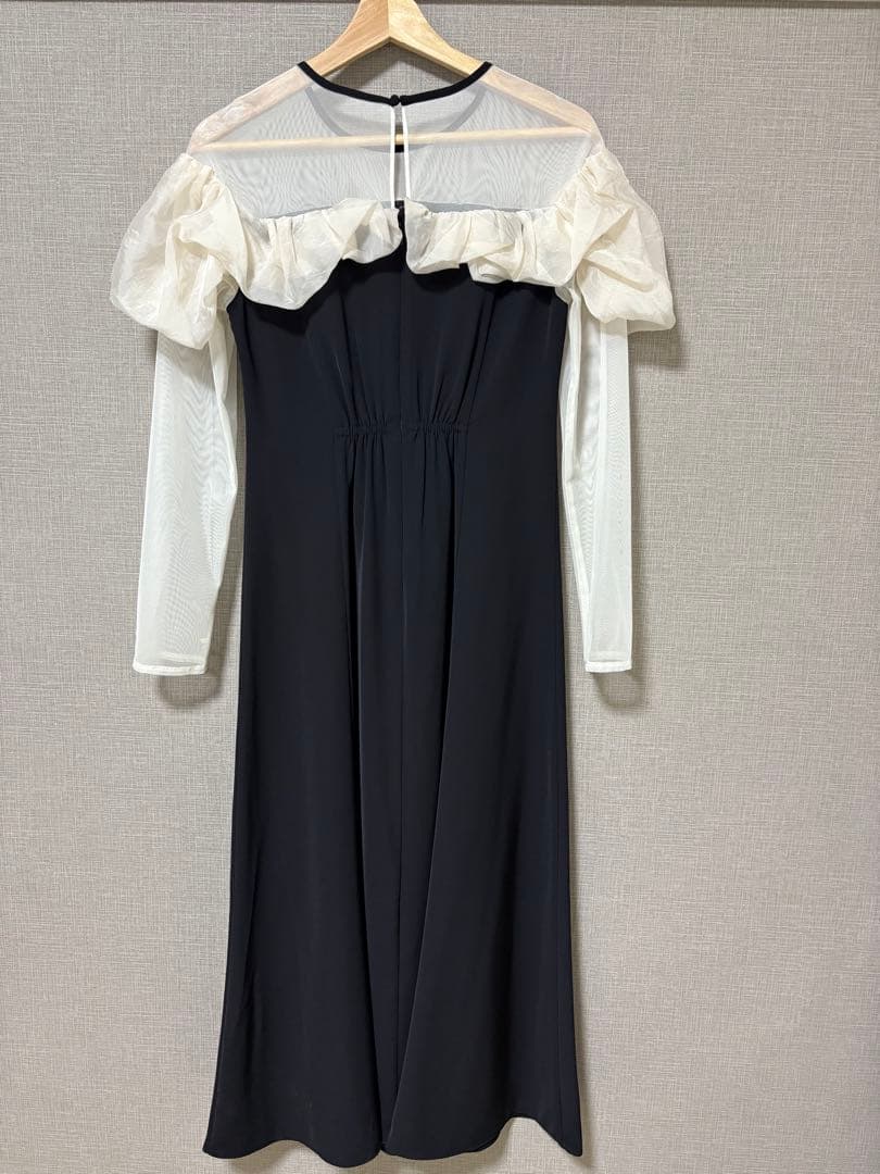 スーツ・フォーマル・ドレス ANDRESED frills flare dress
