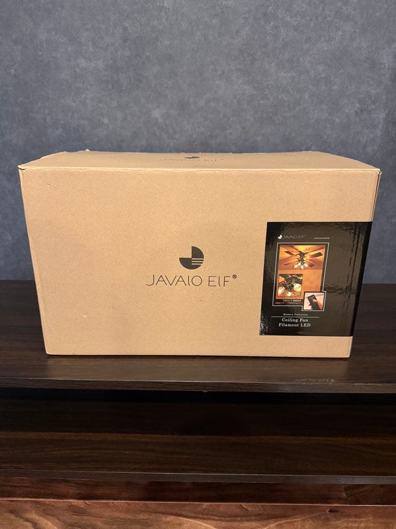 定価32780 JAVALO ELF シーリングファン6~8畳用 4枚羽根