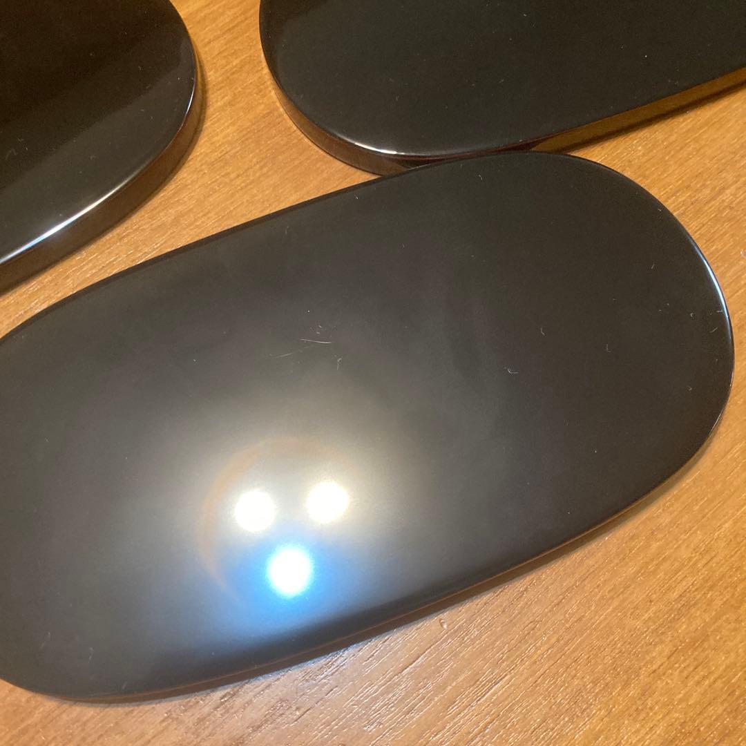 漆器 楕円形皿 5枚セット 木箱入り 越前塗