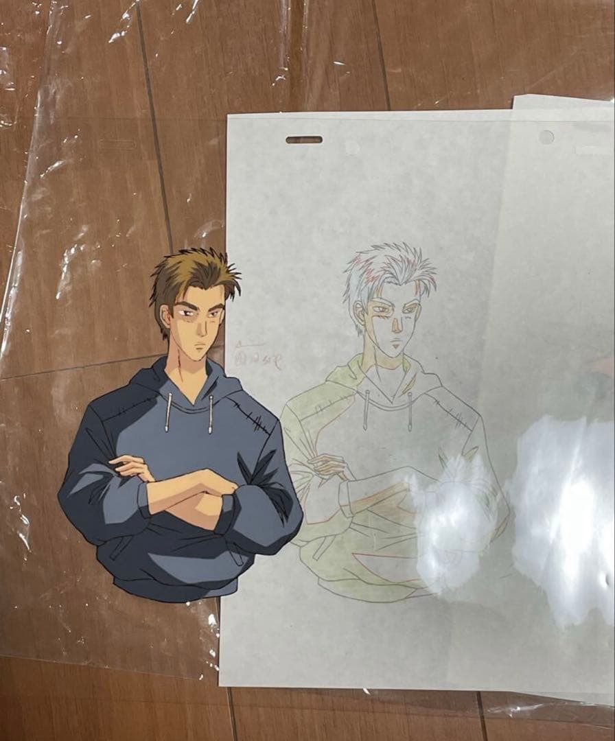 頭文字D セル画 高橋啓介 FD3S グッズ アニメ レア 高橋涼介 藤原拓海