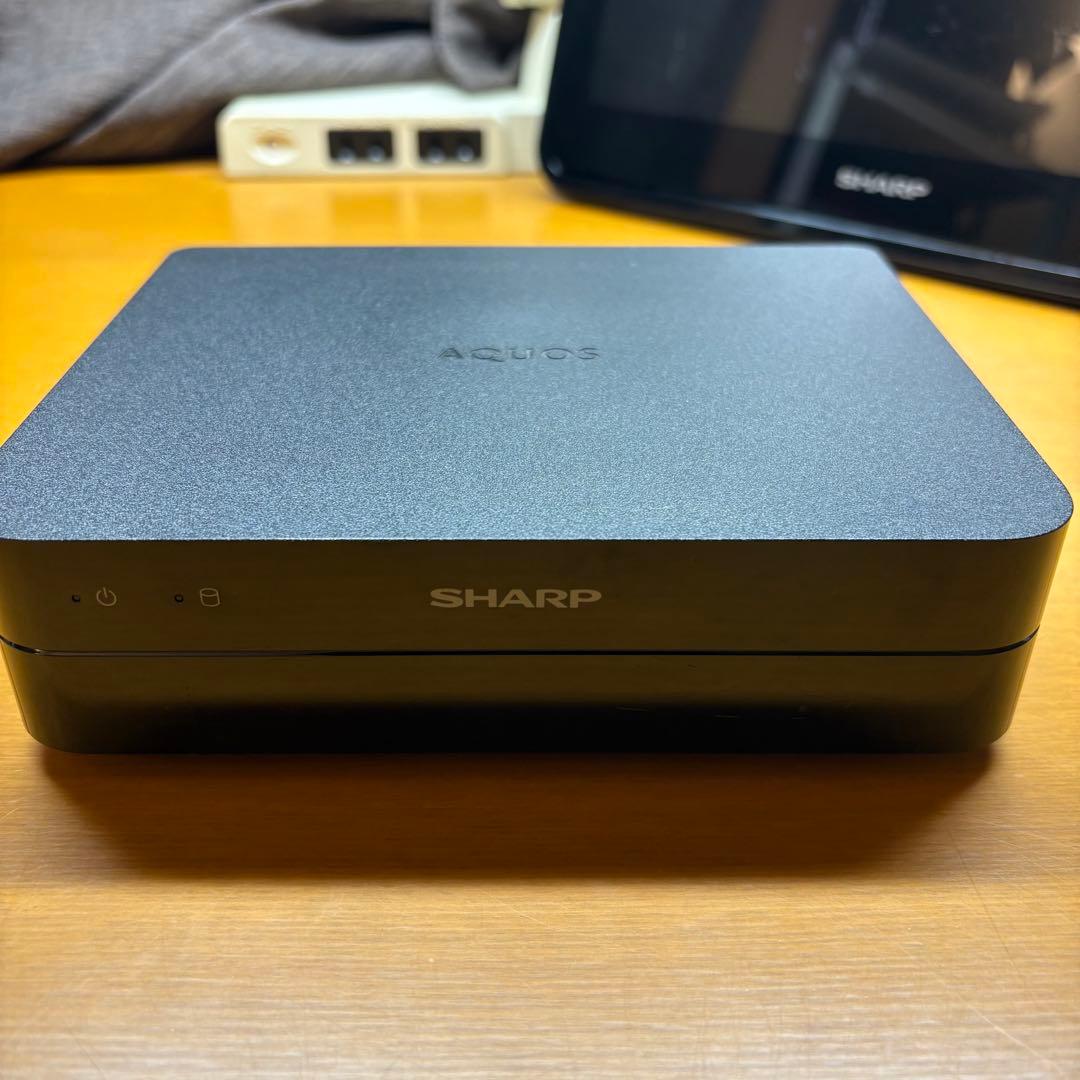 【中古品】シャープ ポータブル液晶テレビ AQUOS ブラック 2T-C12AF