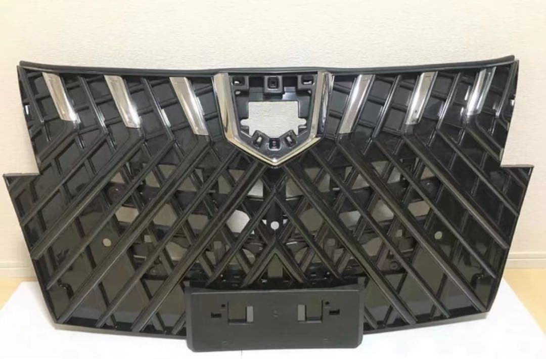 新品30系 アルファード 後期 SC用グリル WALD風デザイン　ガンメタ塗装