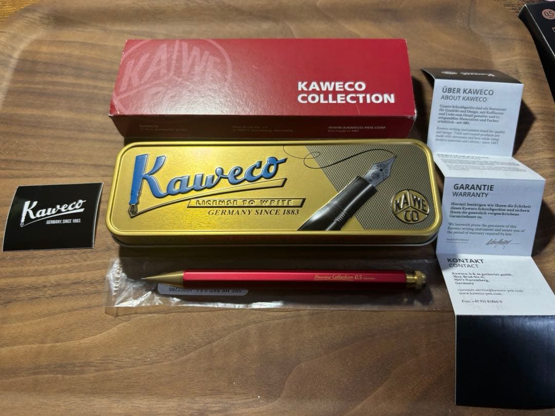 カヴェコ ペンシル スペシャル レッド 0.5mm