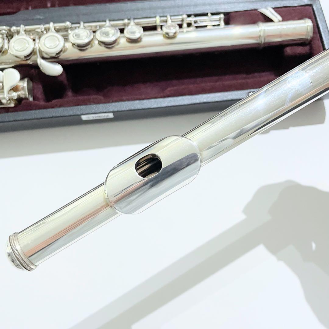 YAMAHA ヤマハ YFL-411 フルート 日本製 Eメカ付 シルバー925