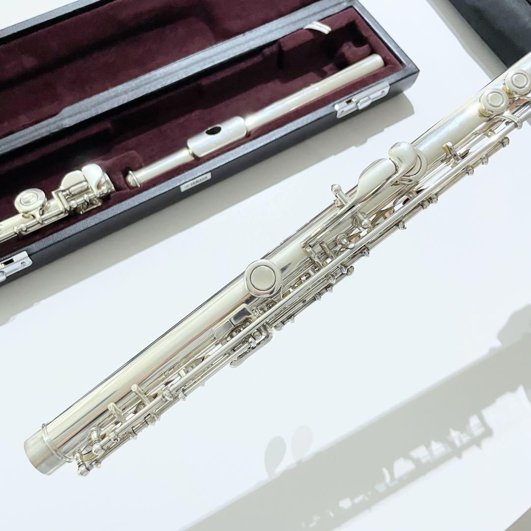 YAMAHA ヤマハ YFL-411 フルート 日本製 Eメカ付 シルバー925